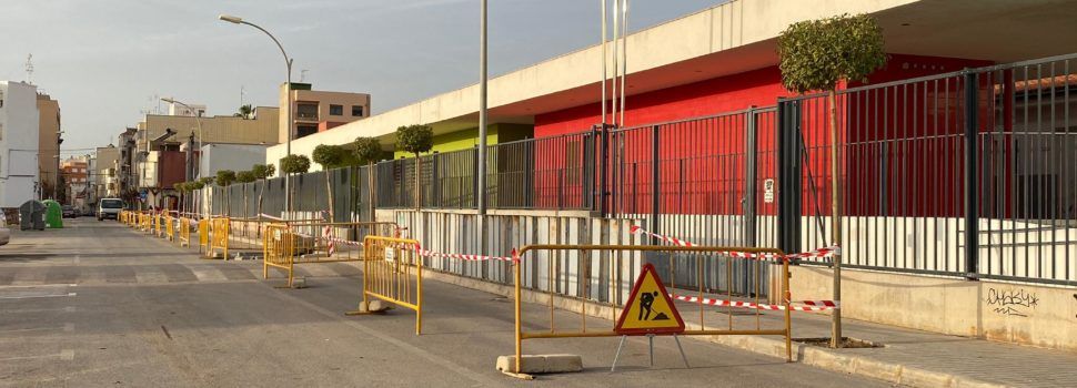 S’inicien els treballs de millora dels accessos al CEIP E. Martínez Ródenas de Benicarló
