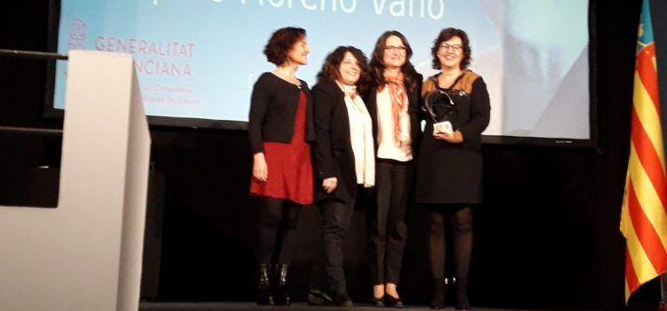 Benicarló recull el Premi a la Innovació en Matèria de Serveis Socials ‘Amparo Moreno Vañó’