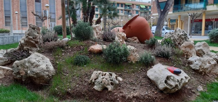 Finalitzen els treballs de regeneració del jardí de l’Auditori Pedro Mercader de Benicarló