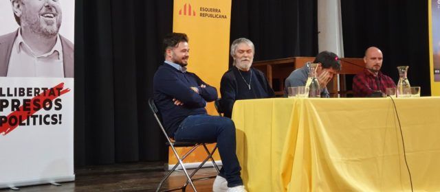 Vinaròs tanca la gira valenciana dels llibres de Rufián i Junqueras