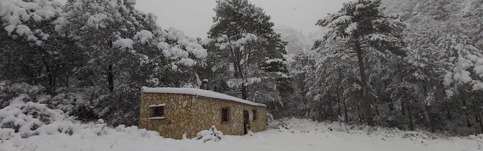 La nevada, al terme de Xert