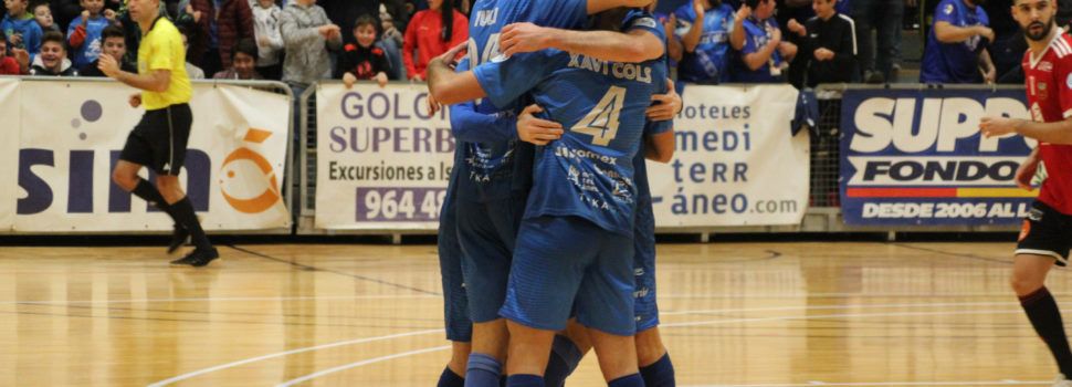 El Servigroup Peñíscola comienza el año con remontada y victoria ante Zaragoza (5-4)