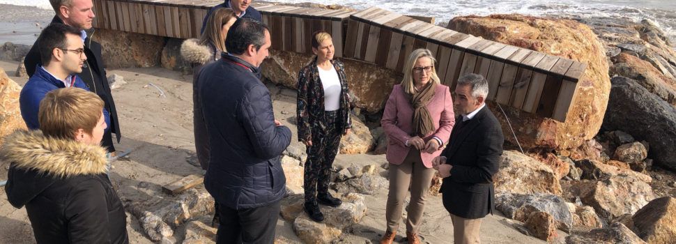 El PP urgeix ajudes al Govern per a recuperar l’estat de les platges de Castelló abans de Setmana Santa