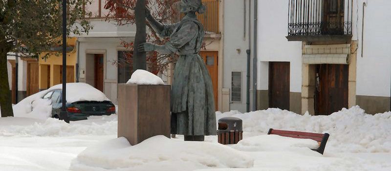 Vilafranca limita el trànsit per la neu i agraeix la paciència dels veïns i veïnes