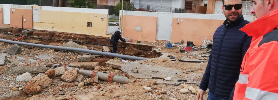 El Consorci Provincial de Bombers ha efectuat 350 serveis per les nevades i el temporal costaner