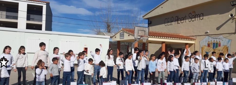 L’escola de S.Magdalena celebra el Dia de la Pau i la No Violència