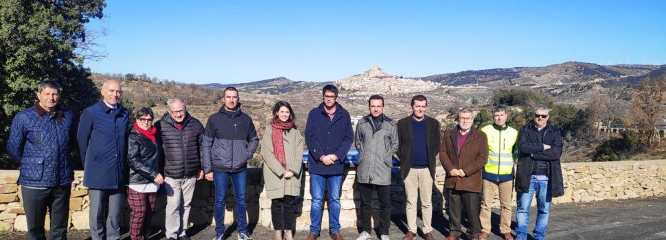 Finalitzen les obres de la carretera de Morella a Ares