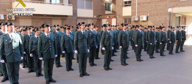 Incorporación de 86 guardias civiles a la provincia de Castellón