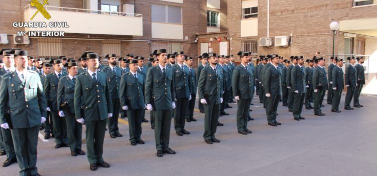 Incorporación de 86 guardias civiles a la provincia de Castellón