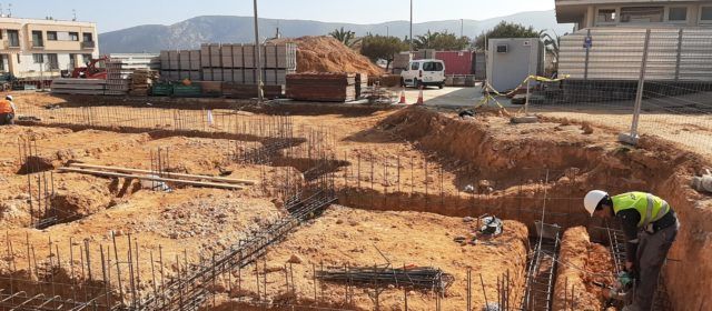 Les obres del nou col·legi del CRA Araboga de Canet lo Roig avancen a bon ritme