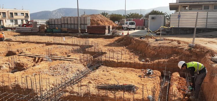 Les obres del nou col·legi del CRA Araboga de Canet lo Roig avancen a bon ritme
