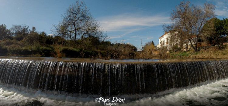 El riu Sénia, al pas per Ulldecona