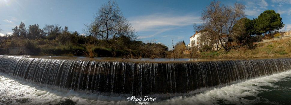 El riu Sénia, al pas per Ulldecona