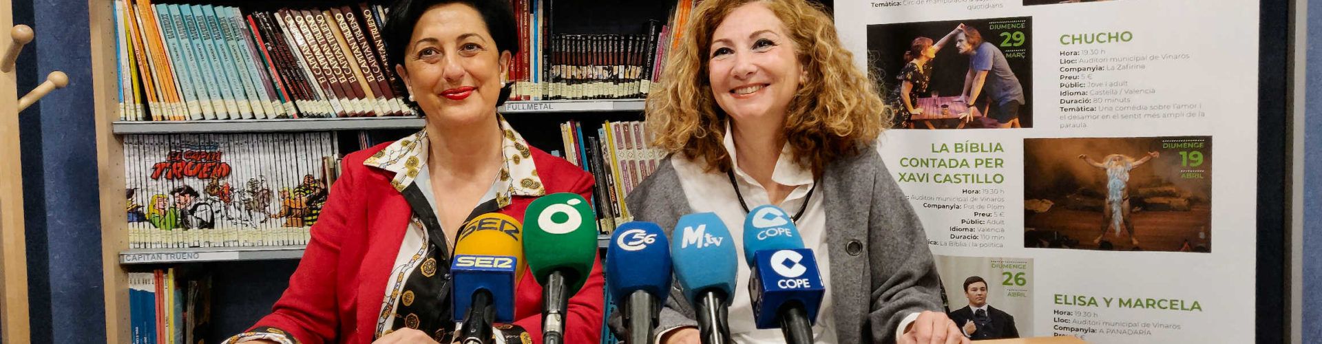 La regidora de Cultura de Vinaròs presenta la nova temporada de teatre