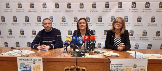 Benicarló aposta per unes Falles lliures de plàstics