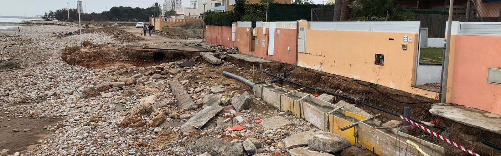 Costes destinarà 500.000 euros per a reparar el litoral de Vinaròs malmés per Glòria