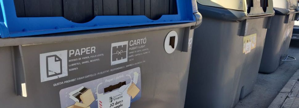L’Ajuntament de Vinaròs canvia d’ubicació els contenidors pel Carnaval