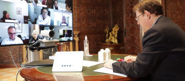 El Consell coordinará la labor de 10.000 efectivos para repartir alimentos, medicinas, desinfección de espacios sensibles y atención psicológica