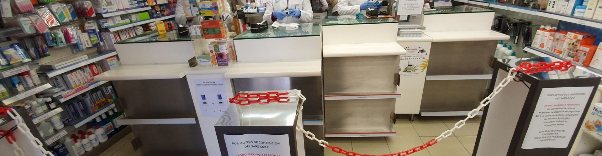 Màxima protecció a les farmàcies de Vinaròs pel coronavirus