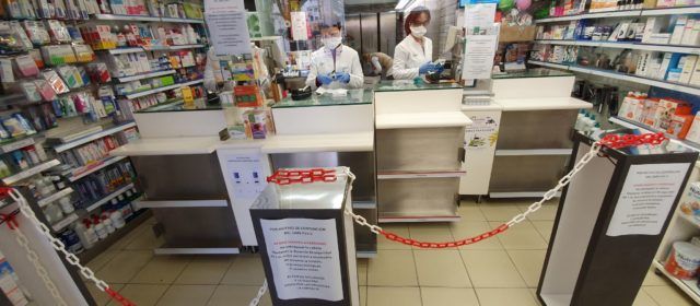 Màxima protecció a les farmàcies de Vinaròs pel coronavirus