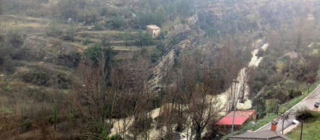 La DANA deixa a Vallibona més de 120 l/m2 i una nova avinguda del Cérvol