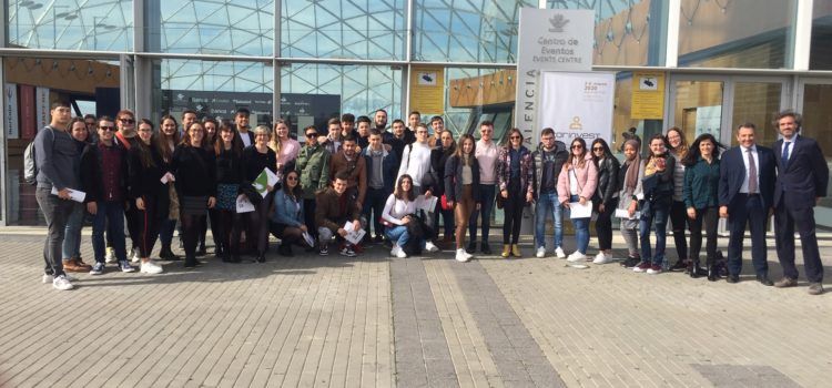 L’IES Joan Coromines de Benicarló visita la Fira de Mostres de València
