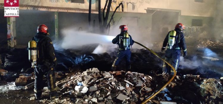 Incendio en Benicarló