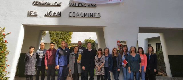 Visita del Director General d’Infraestructures a l’IES Joan Coromines de Benicarló