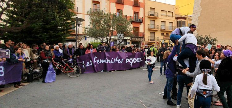 Vídeos de la manifestació del Dia de la Dona a Vinaròs
