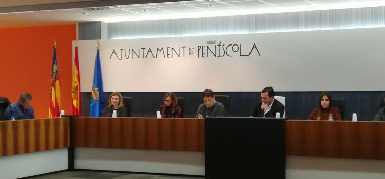 L’Ajuntament de Peníscola en ple i de forma unànime sol·licitarà col·laboració al Govern després del temporal Glòria