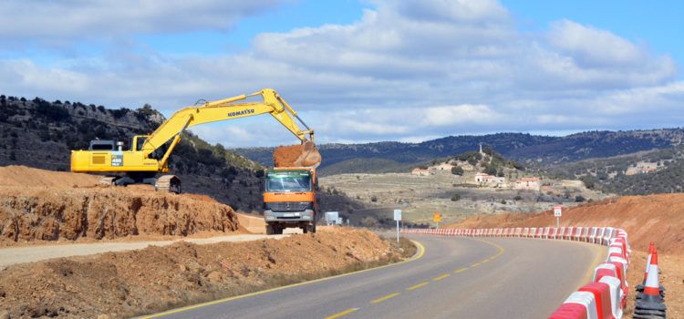 Avancen les obres de la carretera N-232 a Morella