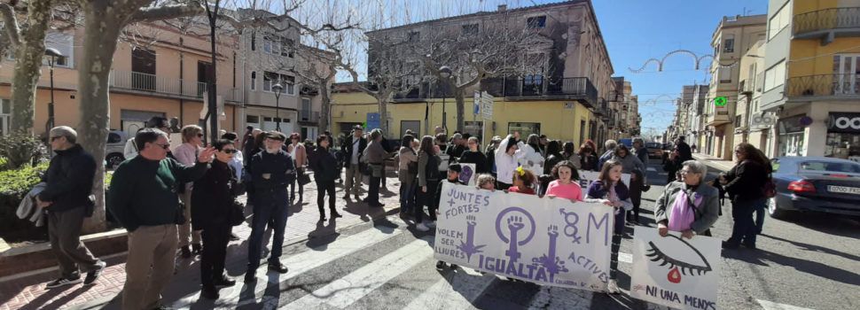 Clamor feminista contra el fascismo y la violencia en Tortosa, Alcanar y Ulldecona