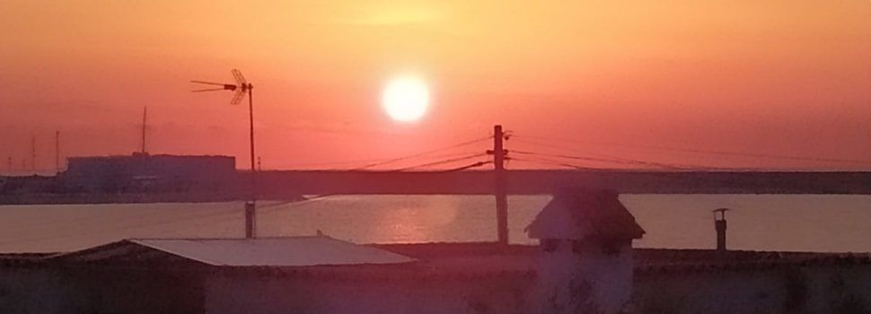 Tres vistes des de la costa sud de Vinaròs