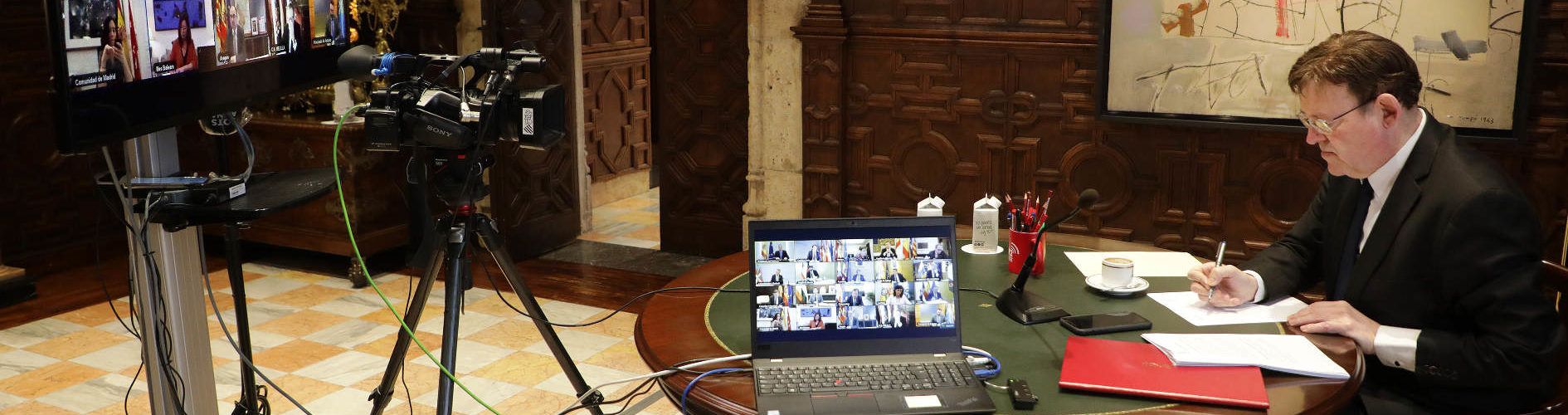 Ximo Puig plantea superar el confinamiento con un sistema dinámico de ‘cierre y apertura’ y una ejecución ‘descentralizada’ de la desescalada