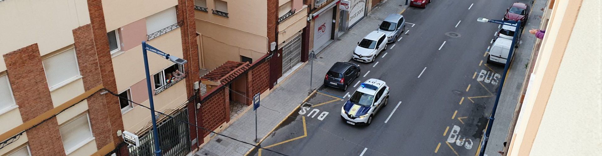 La volta diària d’agraïments a Vinaròs pel coronavirus no cessa