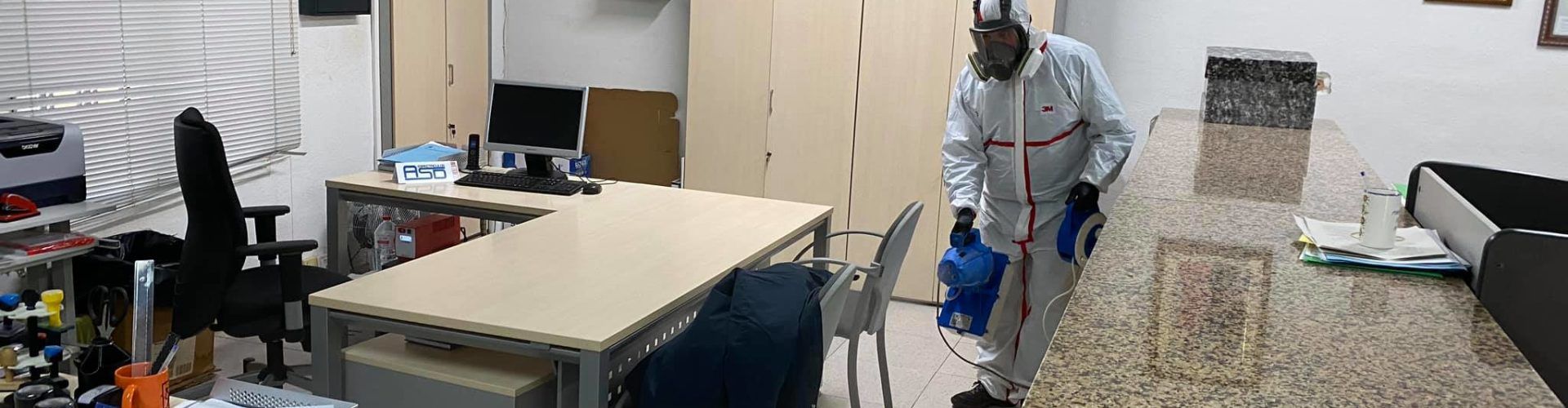 Trahicsa desinfecta l’Ajuntament i el Consultori Mèdic de Tírig