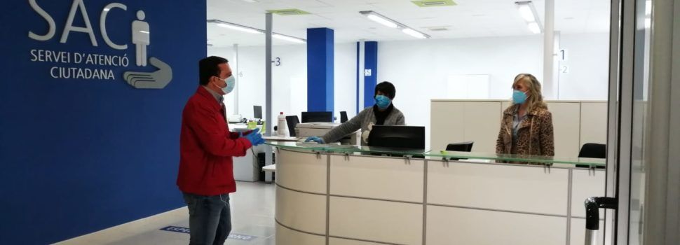 El Servei d’Atenció Ciutadana de l’Ajuntament de Peníscola ha atés 1.500 consultes i tràmits durant la crisi sanitària