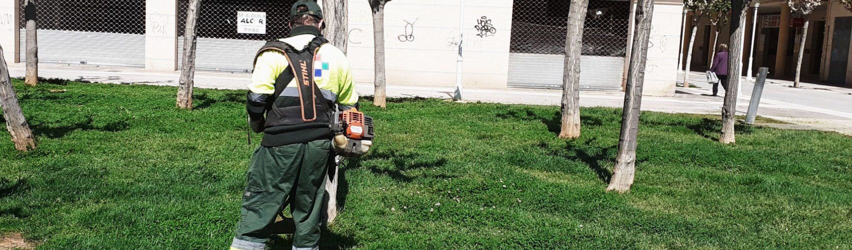 Benicarló reprén els treballs de jardineria