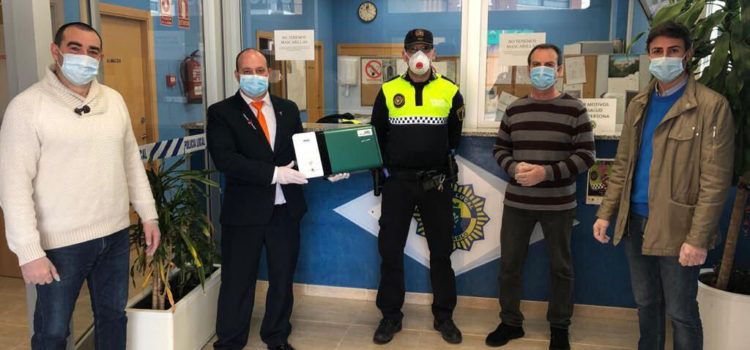 L’empresa SiglHogar cedeix a l’Ajuntament de Benicarló una màquina d’ozó per a desinfectar