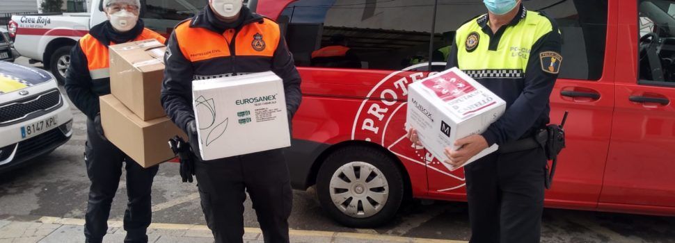 La Diputació de Castelló destina prop de 150.000 euros a adquirir material de protecció pel coronavirus