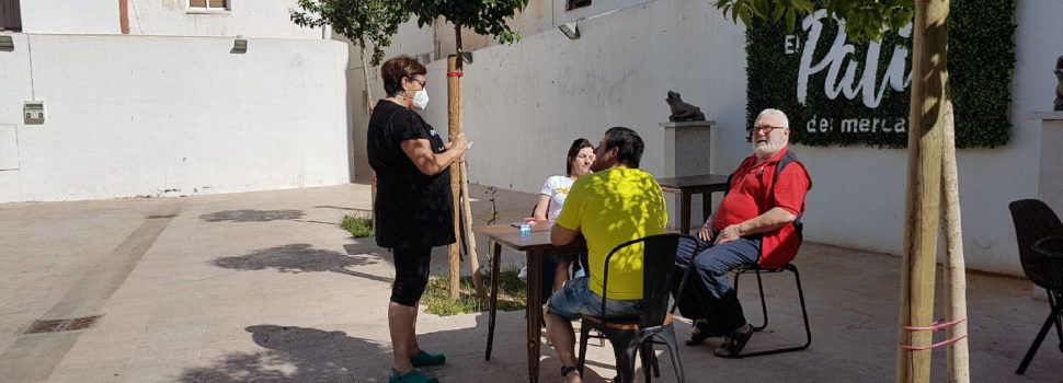 El mercado municipal de Vinaròs va recuperando “su normalidad”