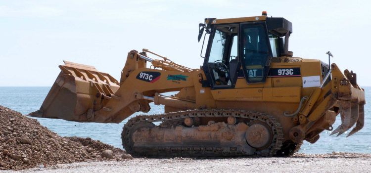 Reiniciadas las obras de protección de la costa de Vinaròs