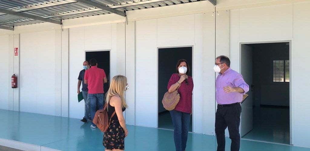 Santa Magdalena recepciona les aules prefabricades del CEIP Albert Selma