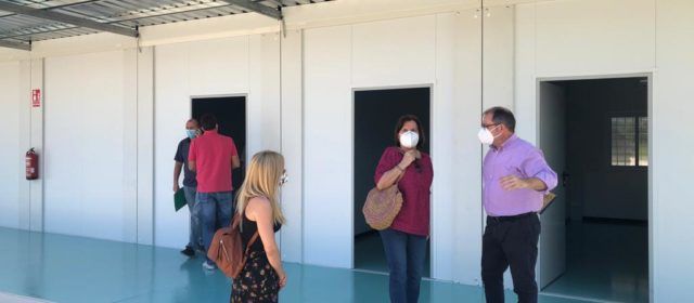 Santa Magdalena recepciona les aules prefabricades del CEIP Albert Selma
