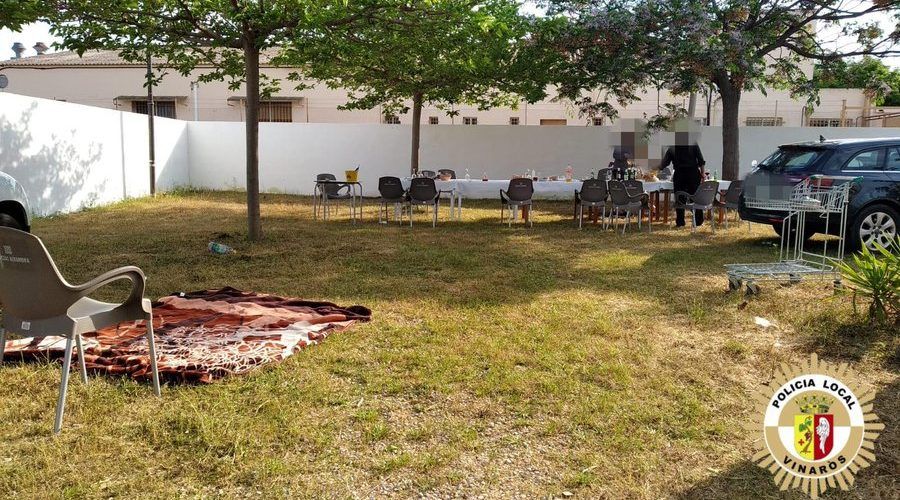 12 denunciats per Policia Local de Vinaròs per celebrar junts un aniversari
