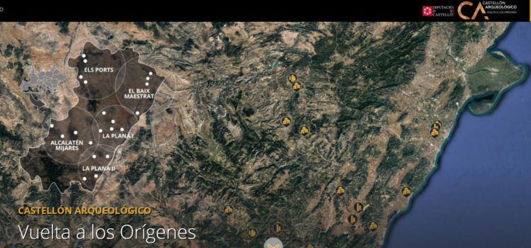 La Diputació de Castelló proposa recórrer els jaciments arqueològics més importants de la província en 3D