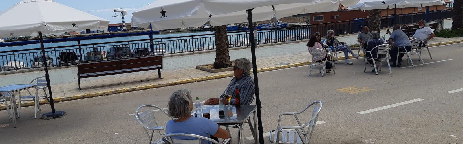 Normalitat en els primers dies de la fase 1 a Alcanar