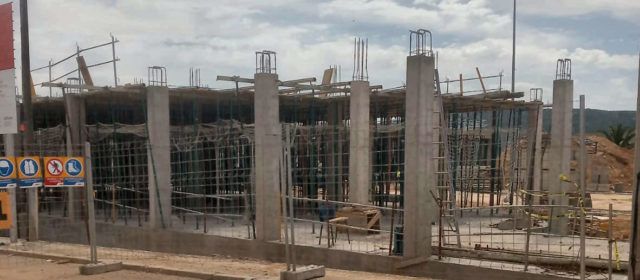 El nou col·legi de Canet lo Roig va prenent forma