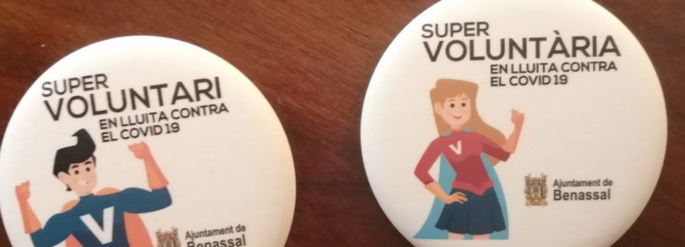 Benassal agraeix a tots els voluntaris i voluntàries la seua ajuda i els majorals de S.Antoni organtixen festes “online”