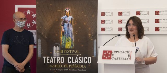 La Diputació presenta el XXIIIé Festival de Teatre Clàssic de Peníscola amb huit companyies referents a tot Espanya